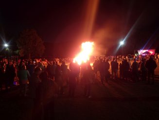New Years Fireworks, Te Anau, New Zealand