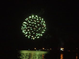 New Years Fireworks, Te Anau, New Zealand